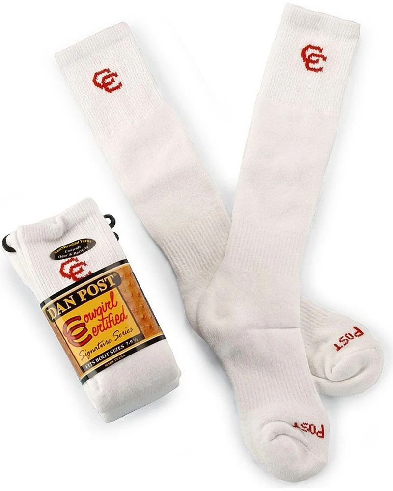 Dan Post Women's Cowgirl Certified Boot Socks - 2 Pack