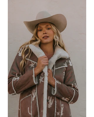 Idyllwind Women's Spicewood Faux Suede Coat