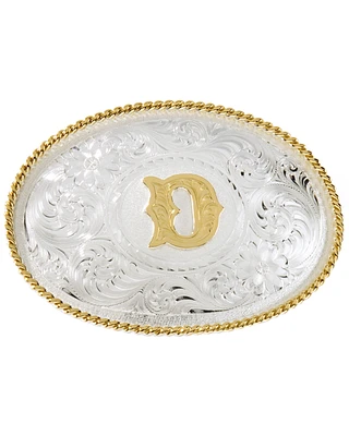 Montana Silversmiths Initial D Western Buckle