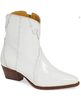 Free People Women's New Frontier Western Booties - Round Toe