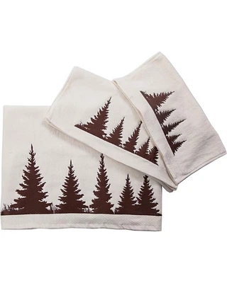 HiEnd Accents Clearwater Pines Towel Set - 3 Piece