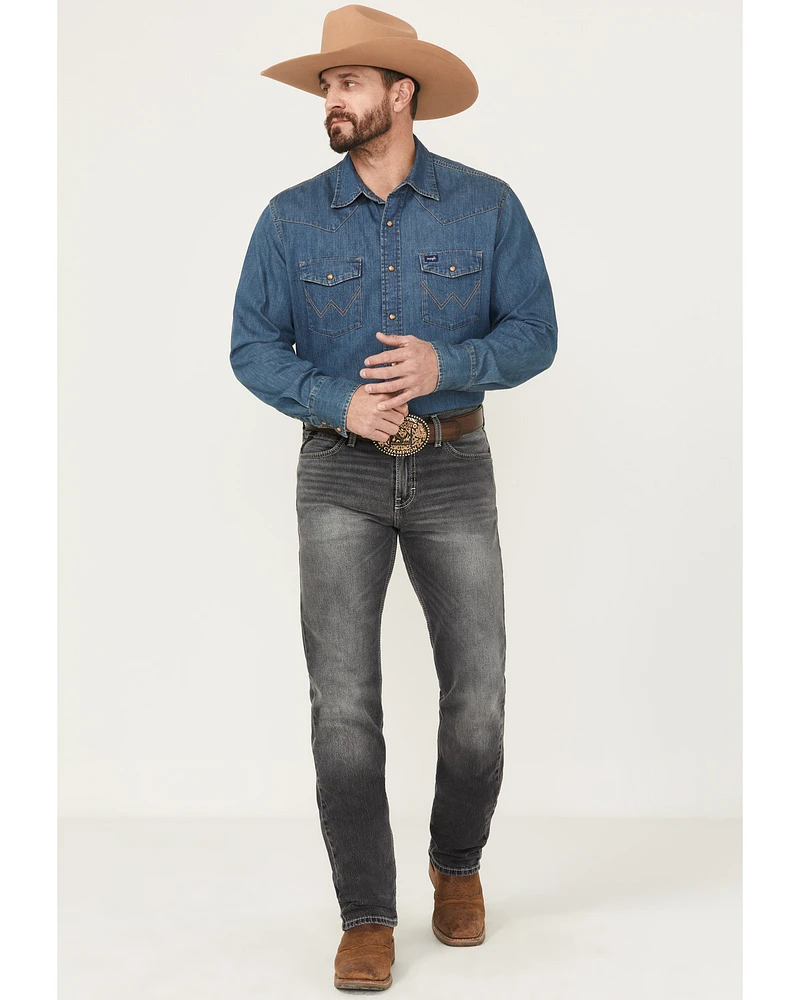 Ariat Men's M8 Modern Rolland Straight Slim Stretch Denim Jeans