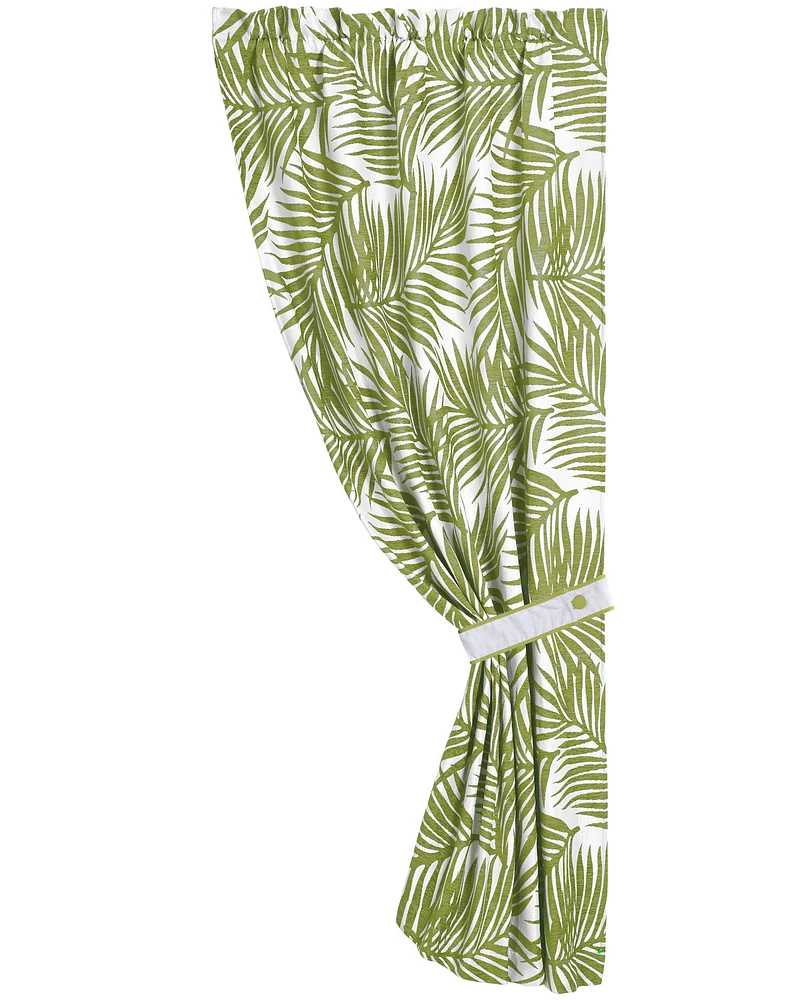HiEnd Accents Fern Curtain, 48"X 84"