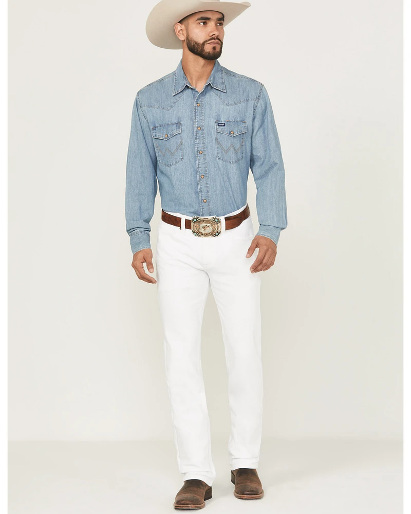 Cody James Men's Blanco Wash Jackson Slim Straight Stretch Denim Jeans