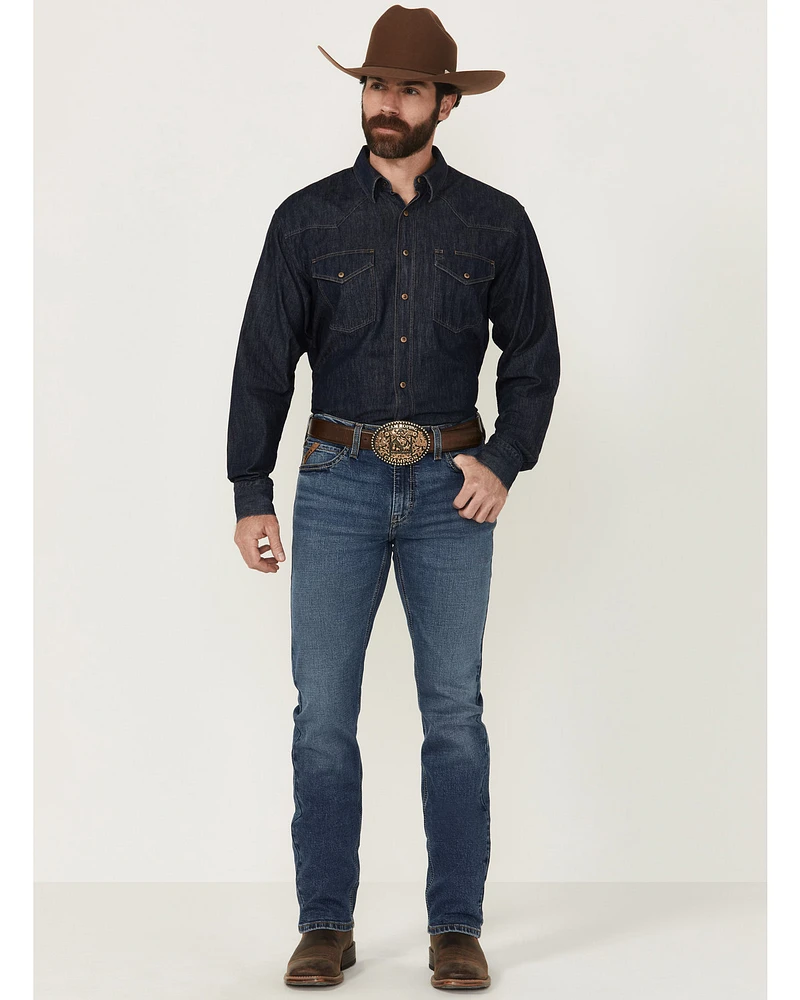 Ariat Men's M8 Carlos Miles Medium Wash Modern Slim Stretch Denim Jeans