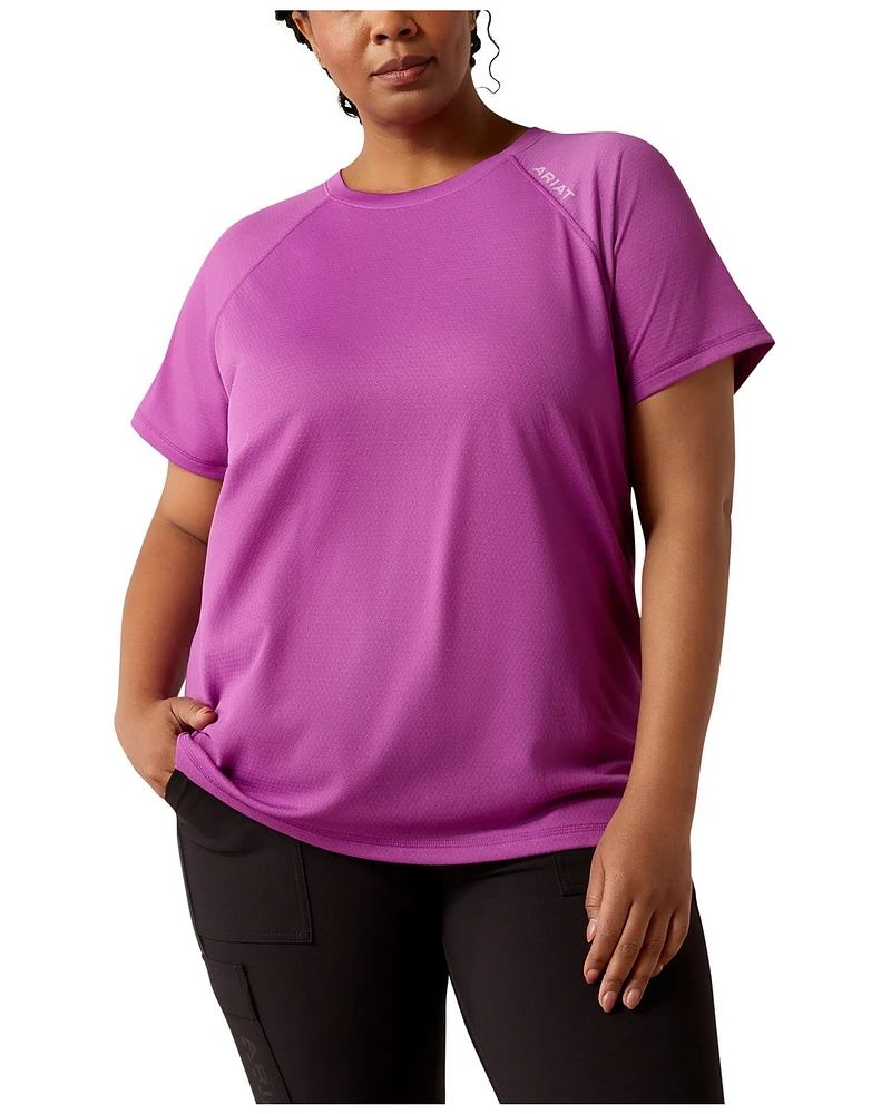Ariat Women's Rebar Heat Fighter Essential Short Sleeve Work Tee - Plus