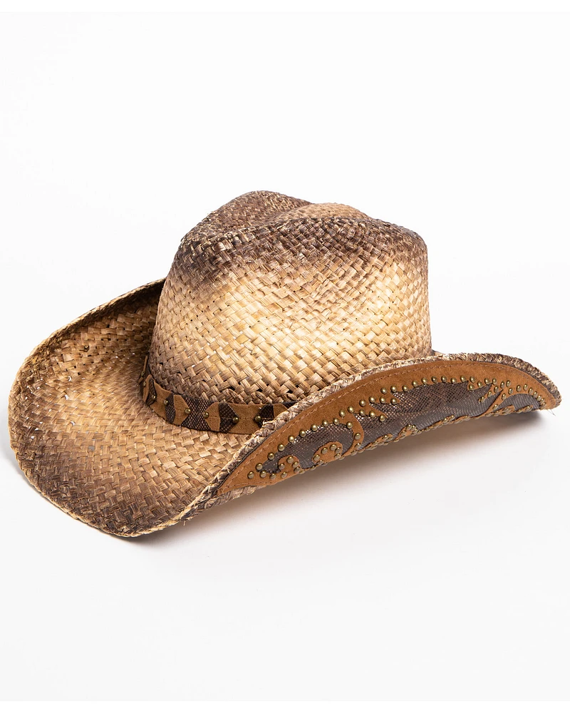 Shyanne® Women's Rustic Tan Straw Hat