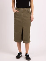 utility skirt burnt olive