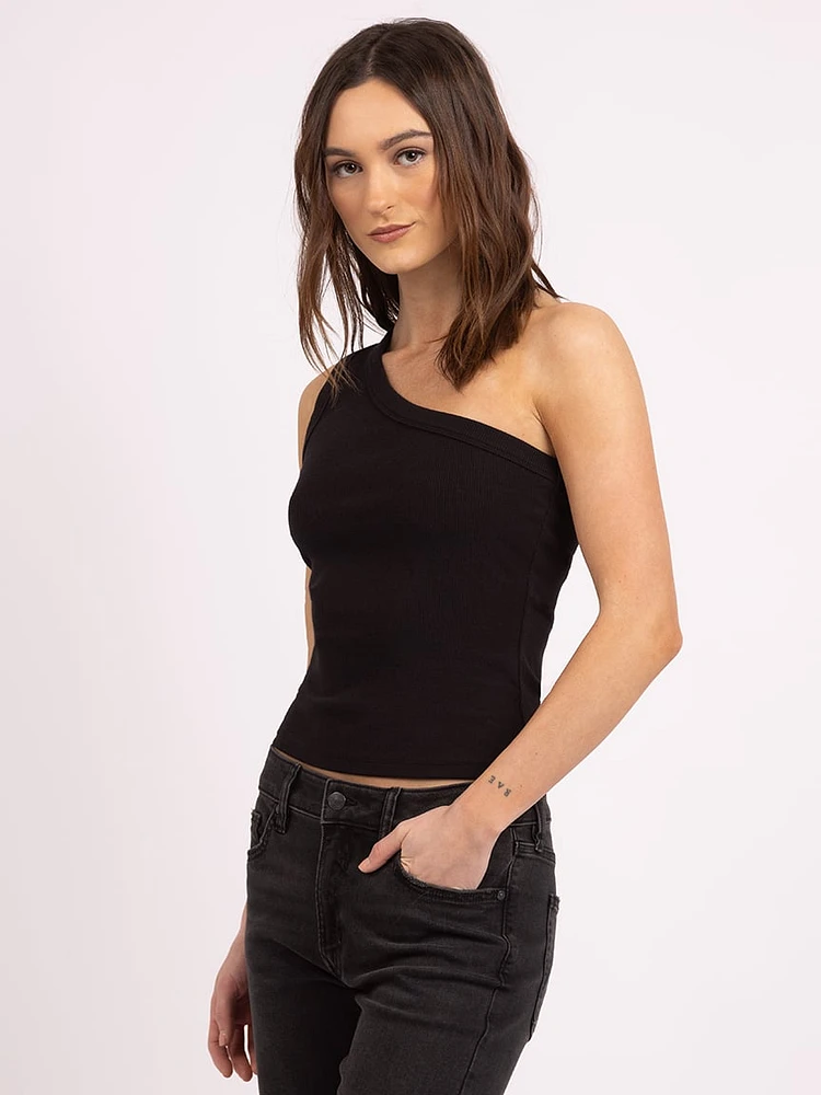 bernice 1 shoulder tank top