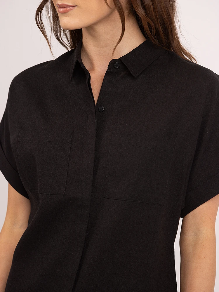 nathalie utility shirt
