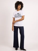 nashville crew neck graphic t-shirt