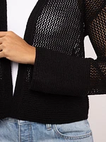 grove open cardigan