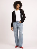 grove open cardigan