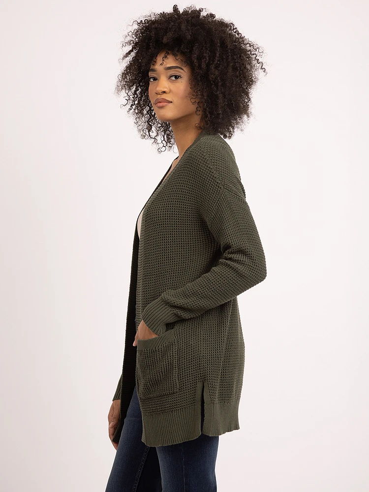 nyx open front caridgan