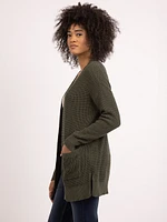 nyx open front caridgan