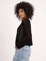 grove open cardigan