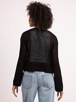 grove open cardigan