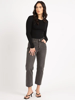 501 original cropped jean