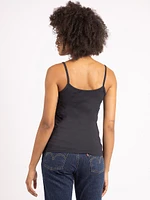mira scoop neck tank top