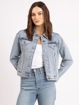 nimes light authentic classic jean jacket