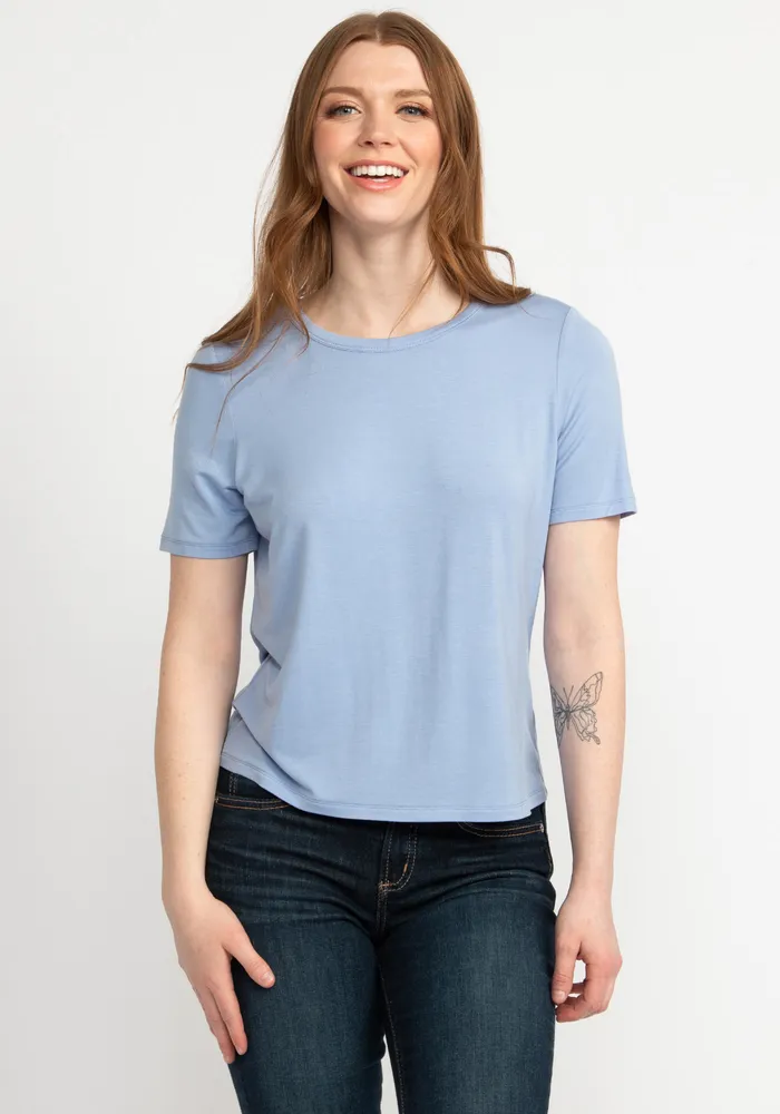 sereena crew neck short sleeve t-shirt