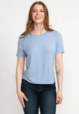 sereena crew neck short sleeve t-shirt