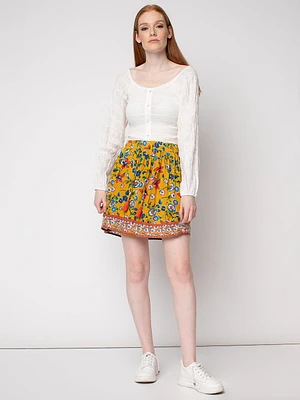 Blouse ample à manches longues