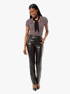 Straight fitted pant