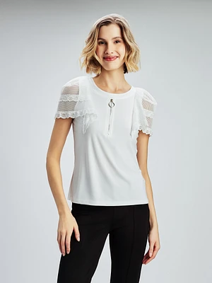 Loose short-sleeve t-shirt