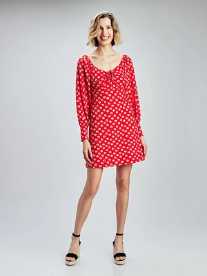 Short knit dress