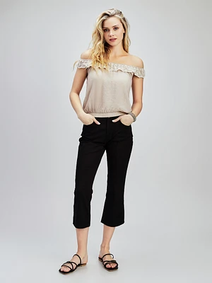 Semi-fitted tank top
