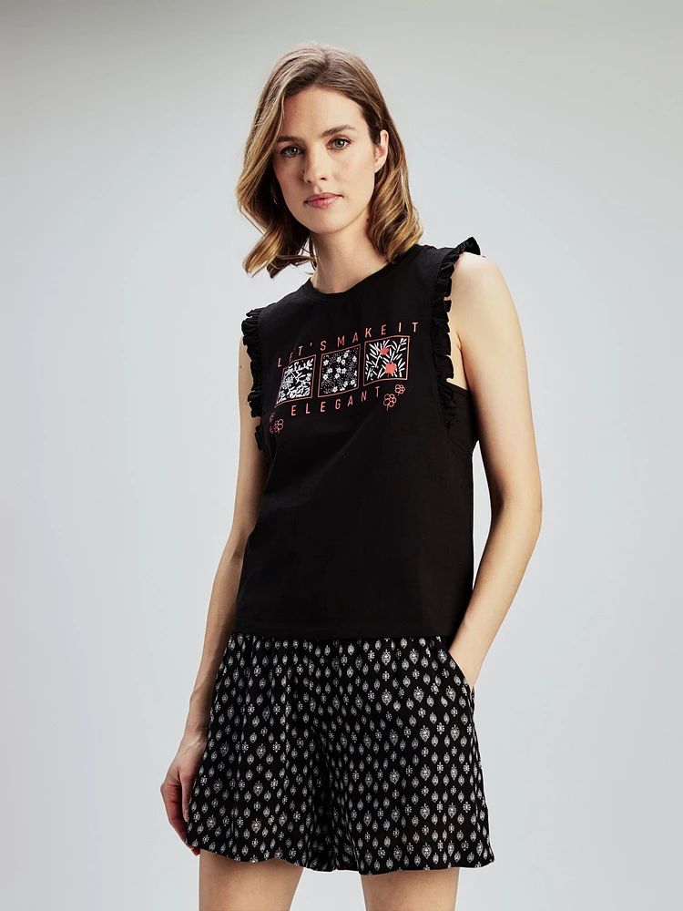 Camisole semi-ajustée