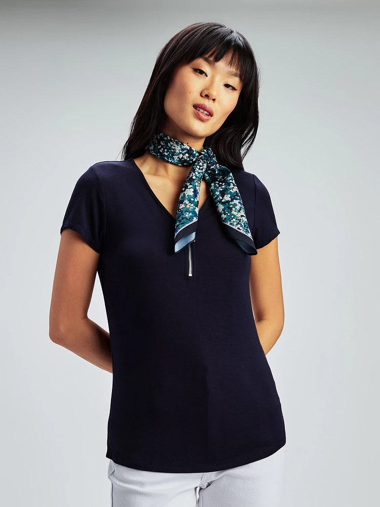 Squared scarf
