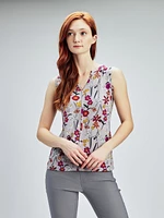 Semi-fitted tank top