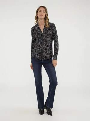 Blouse semi-ajustée