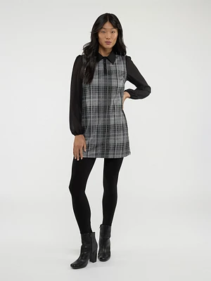 Long-sleeve semi-fitted t-shirt