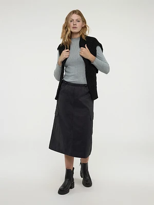 Short A line skirt