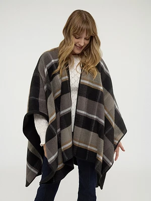 Poncho en tricot