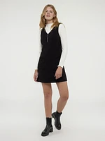 Robe courte sans manches