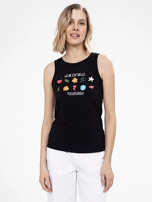 Camisole semi-ajustée
