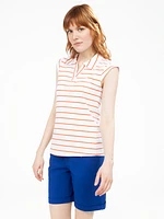 Short-sleeve semi-fitted t-shirt