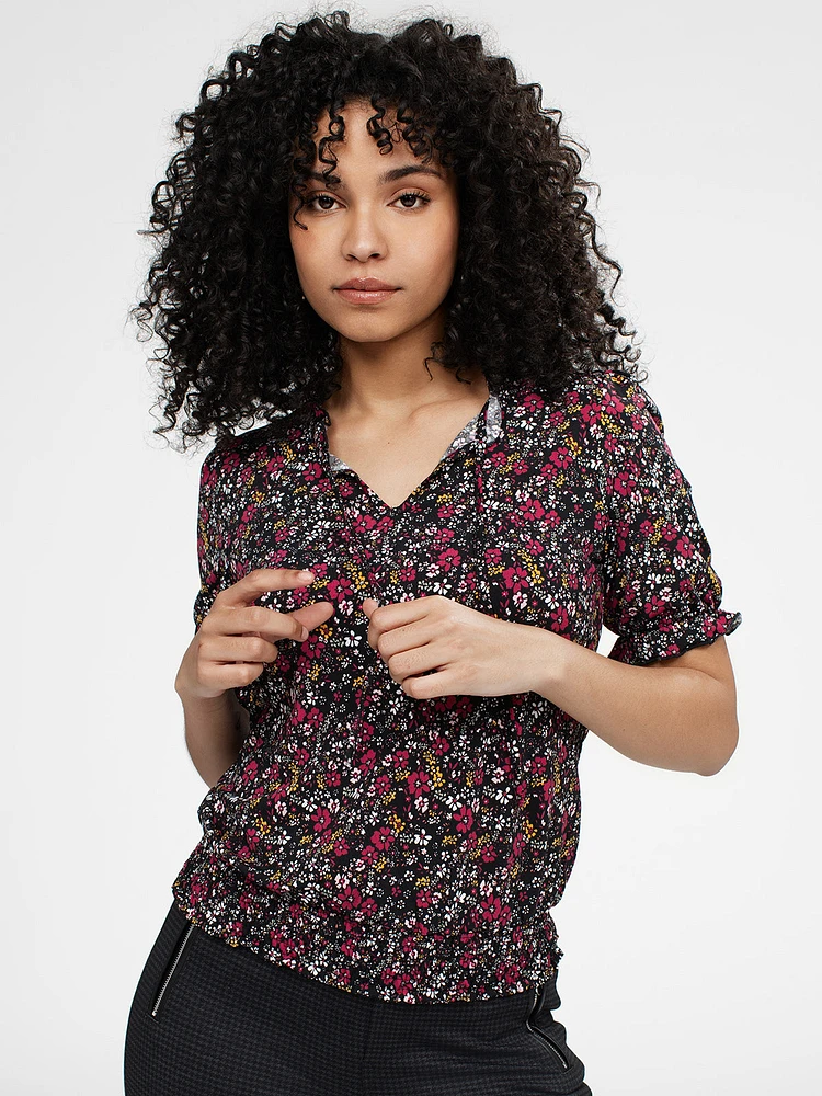 T-shirt semi-ajusté à manches courtes
