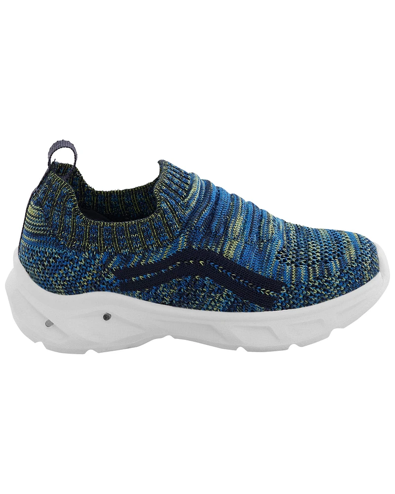 Toddler Light-Up Recycled Knit Slip-On Shoes