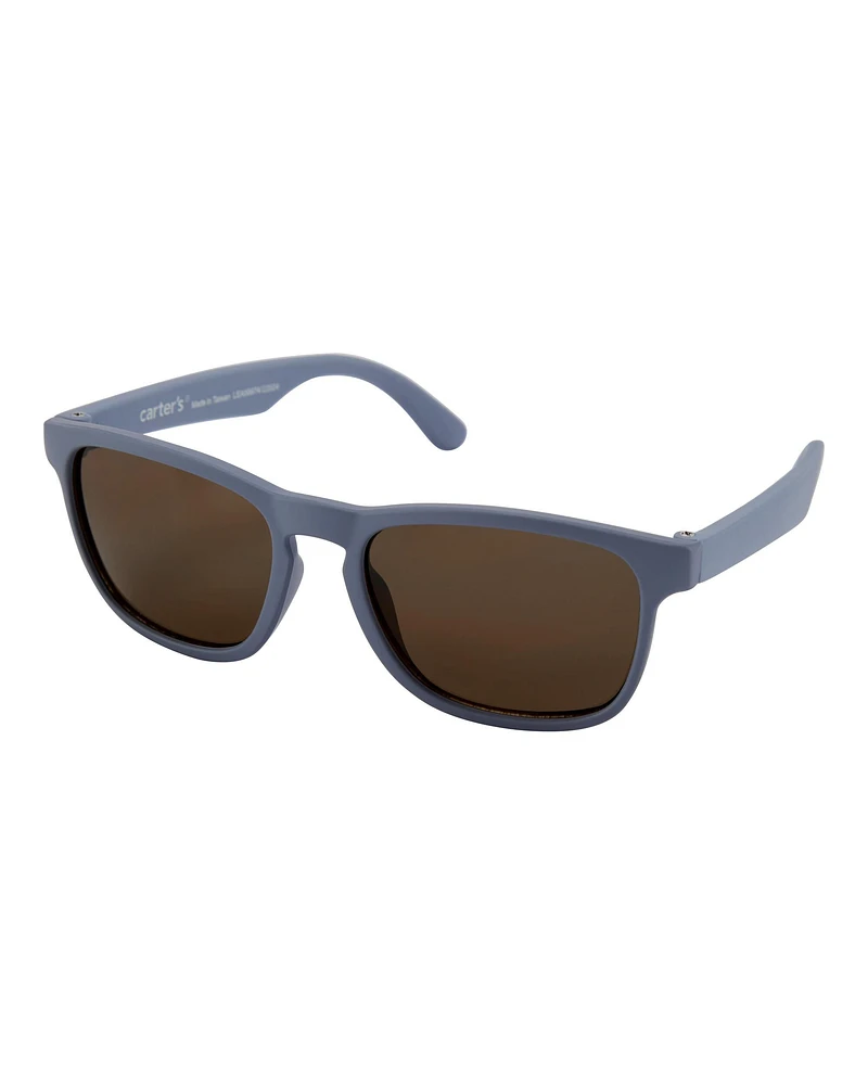 Matte Classic Sunglasses - Blue