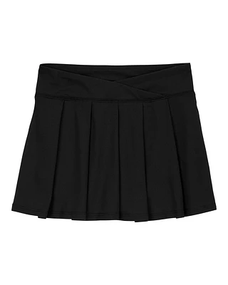 Girls Active Match Skort - Black