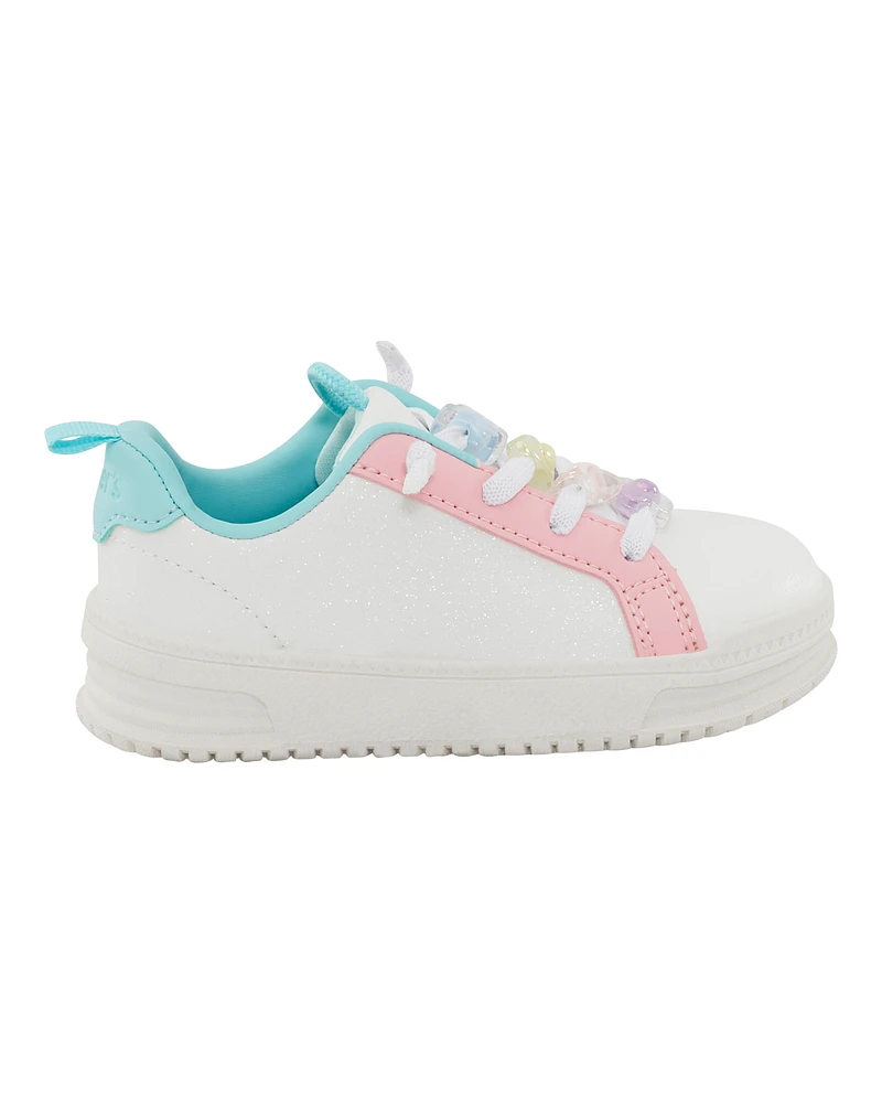 Toddler Pull On Jewel Sneakers
