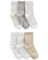 6-Pack Crew Socks