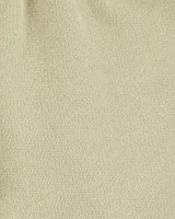 Baby Pull-On French Terry Shorts - Olive
