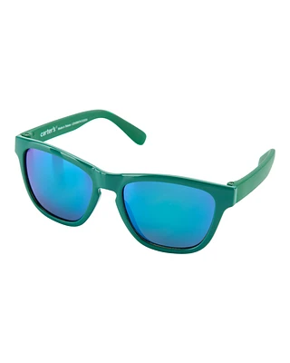 Baby Reflective Sunglasses - Blue/Green