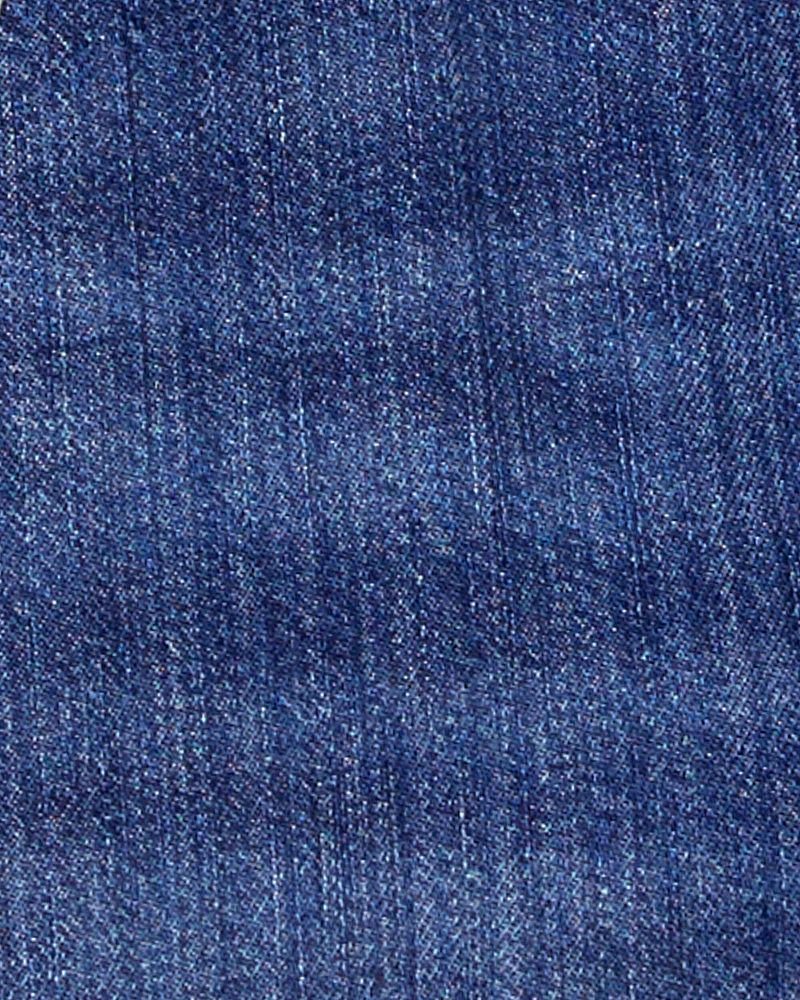 Toddler Classic OshKosh Overalls: Removed Patch Remix
